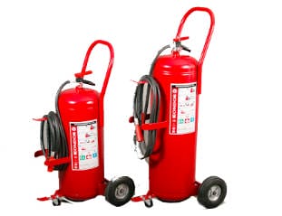 extintores contra incendios en